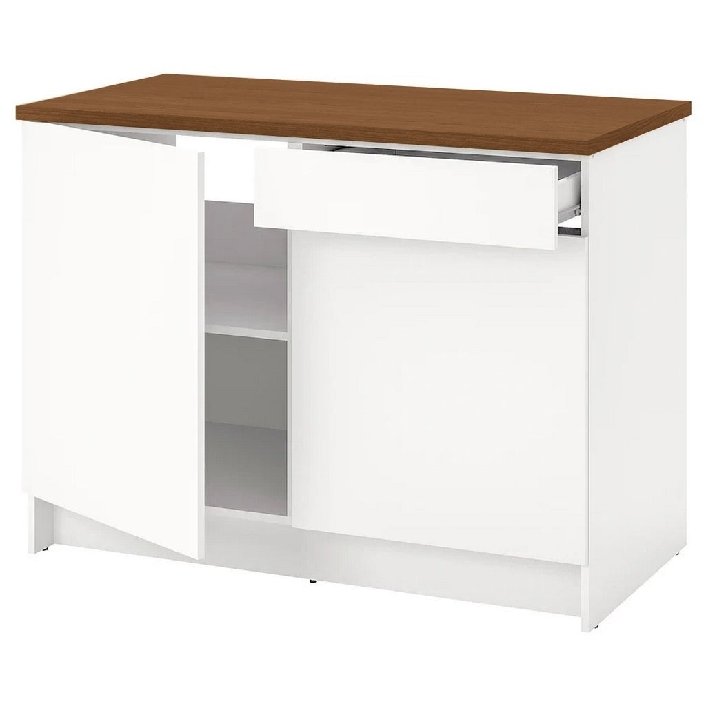 Kitchen Base Cabinet with Two Doors & Drawer, 120x60x90cm.
